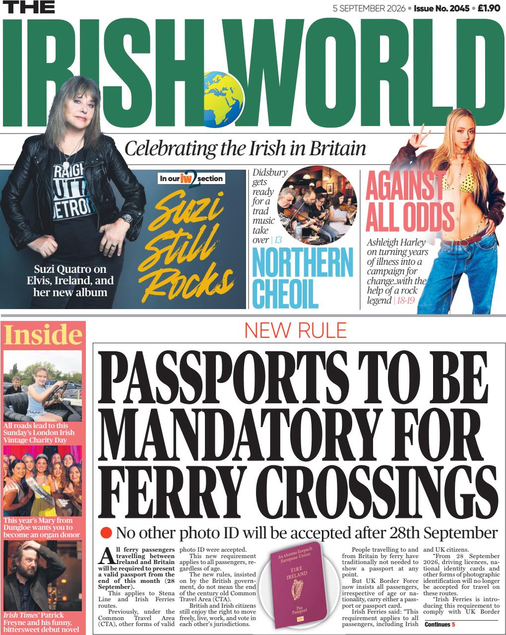 Irish World Preview Pages