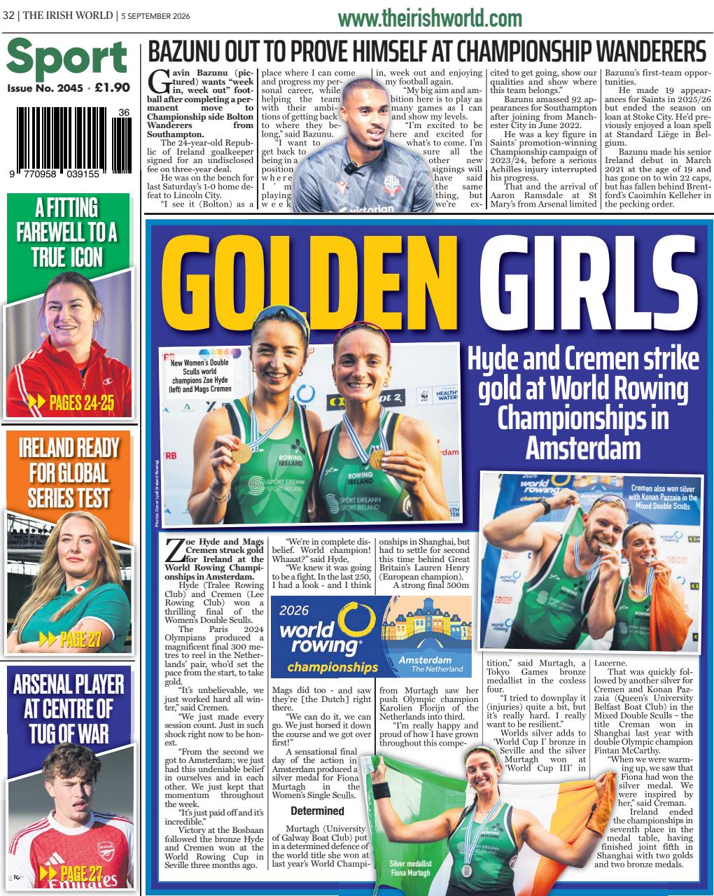 Irish World Preview Pages