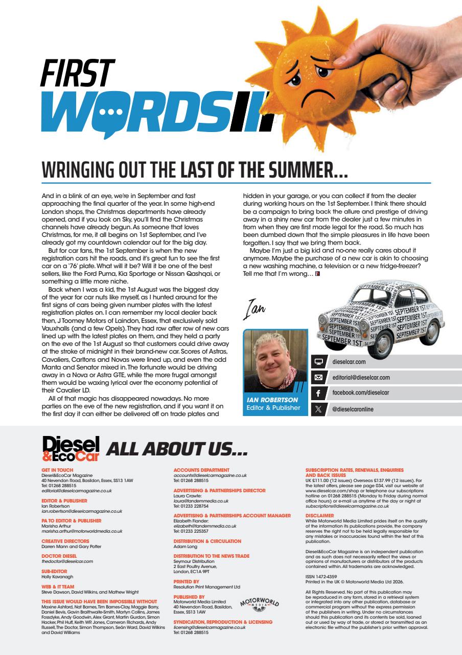 Diesel&EcoCar Magazine Preview Pages