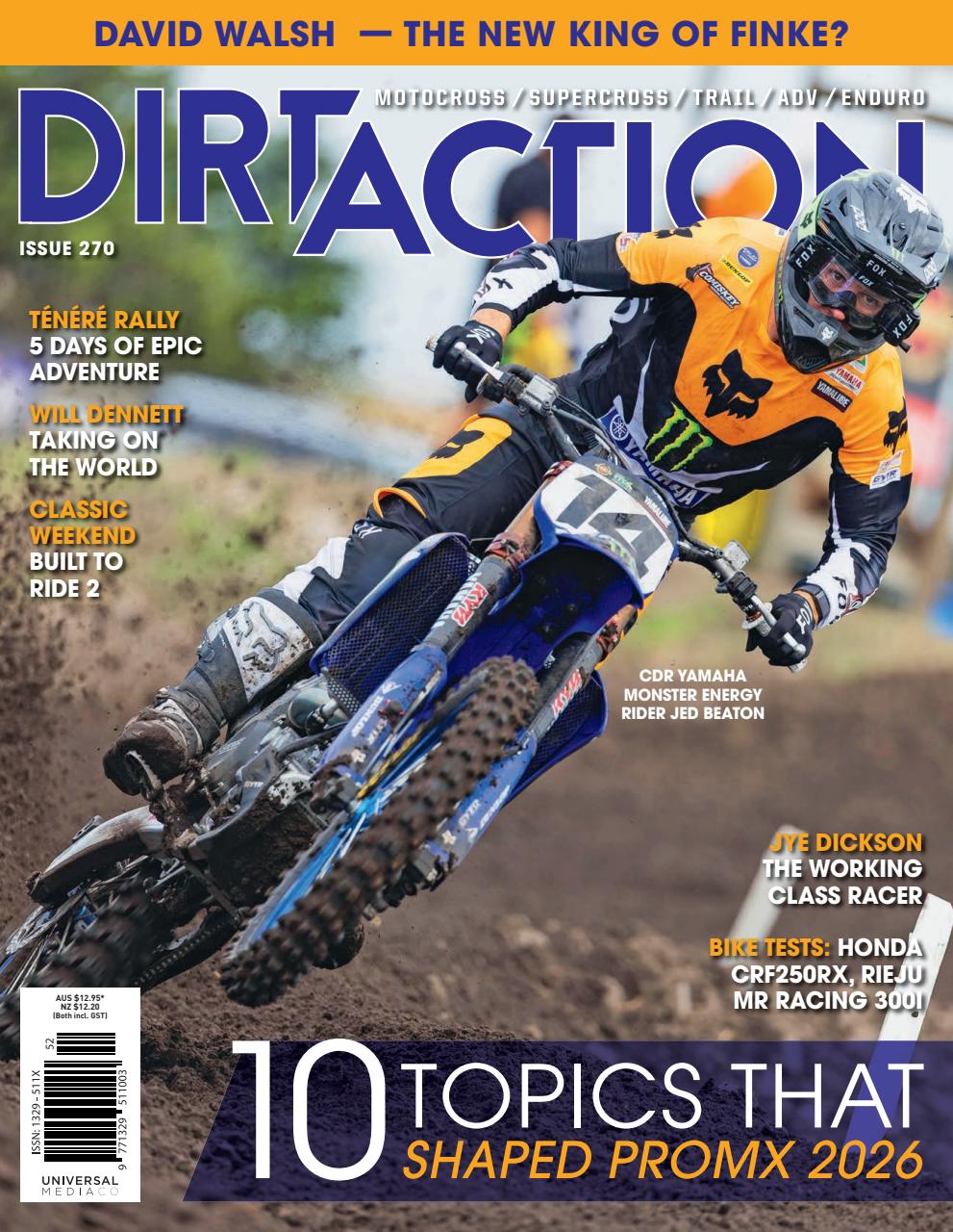 Dirt Action Preview Pages