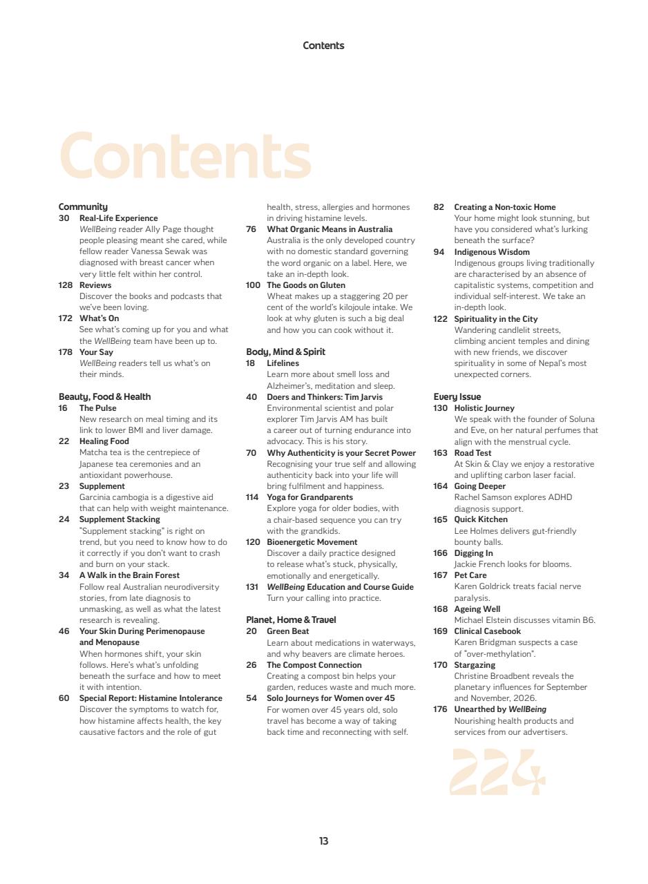 WellBeing Preview Pages