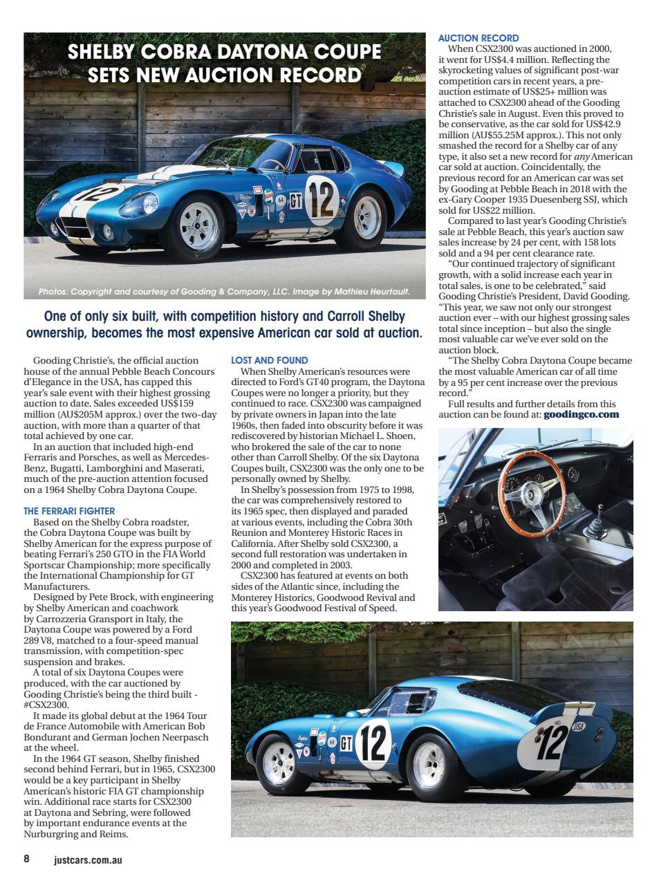 JUST CARS Preview Pages