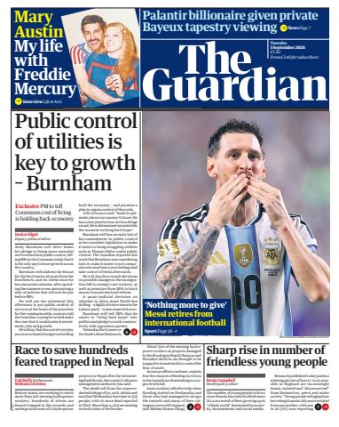 The Guardian Newspaper issue Tuesday, 01 September 2026