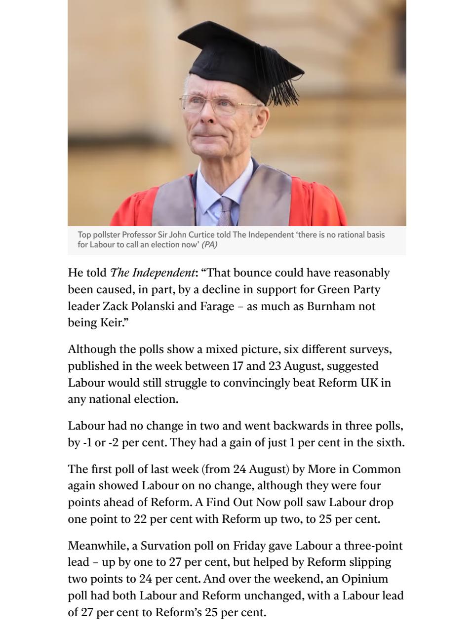 The Independent Daily Edition Newspaper Preview Pages