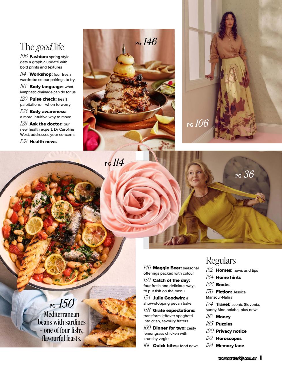 Australian Women's Weekly Preview Pages