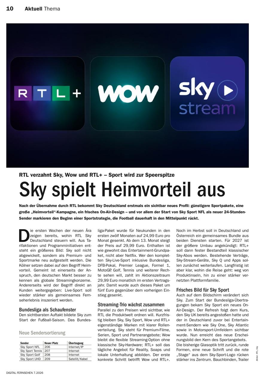 Digital Fernsehen Preview Pages