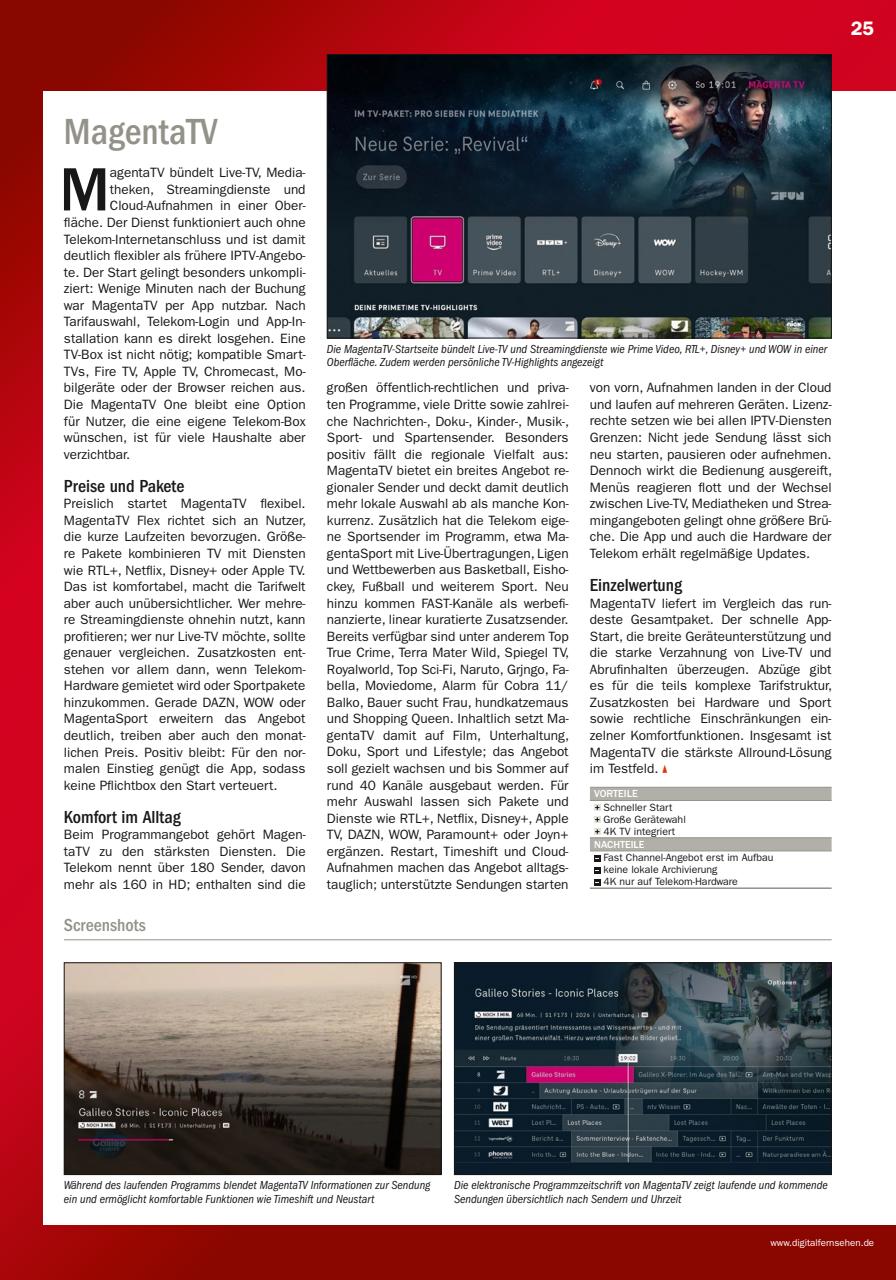 Digital Fernsehen Preview Pages