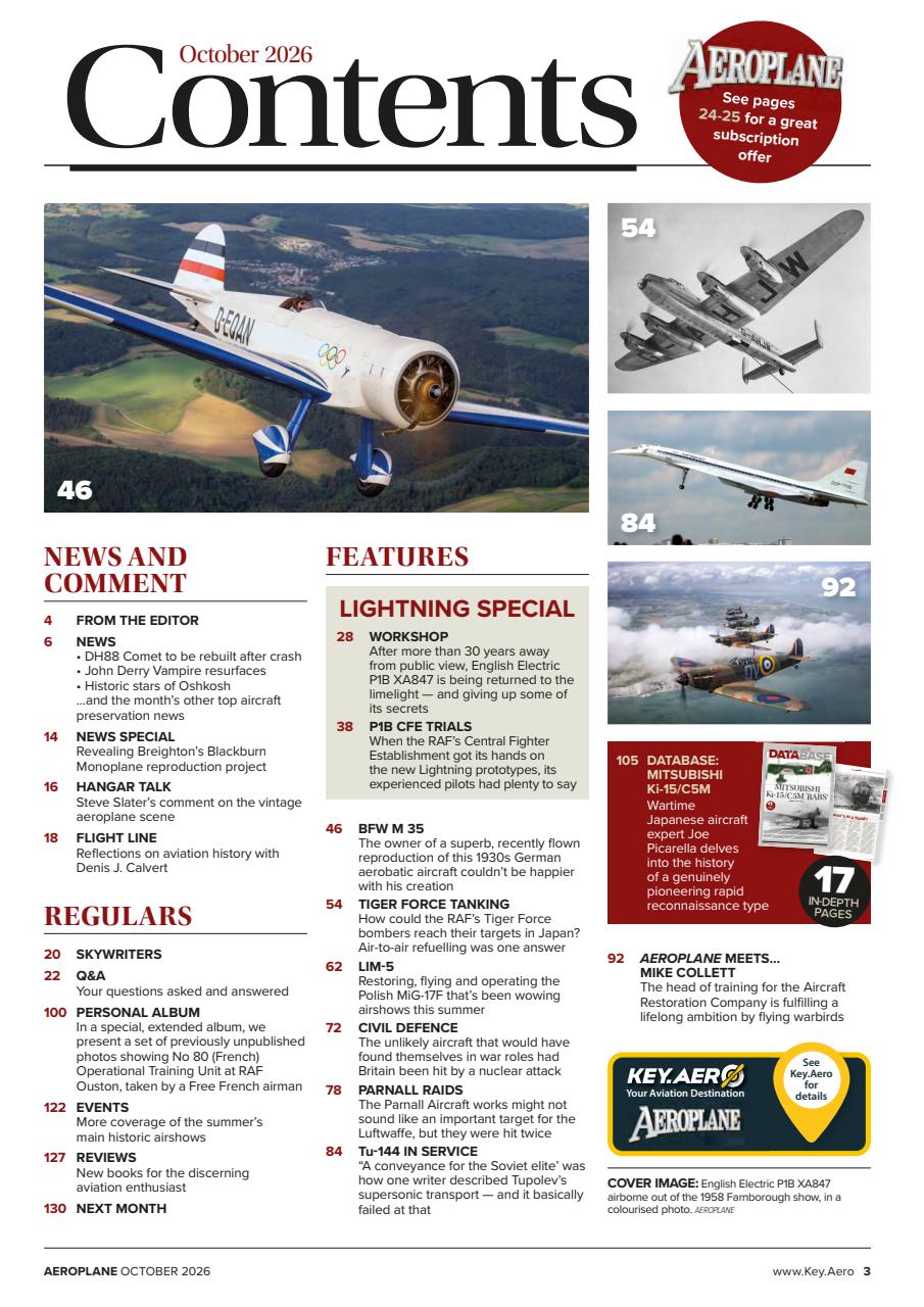 Aeroplane Preview Pages