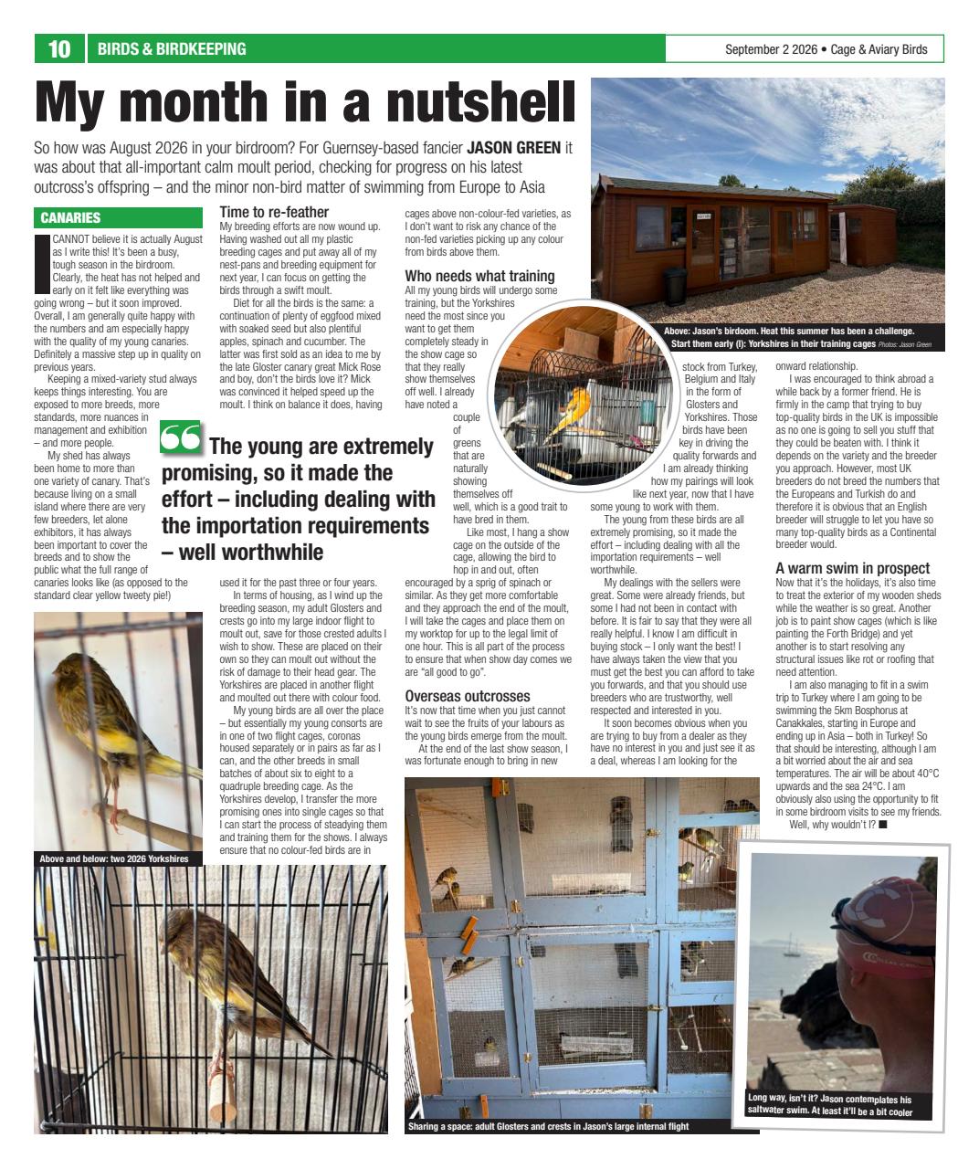 Cage & Aviary Birds Preview Pages