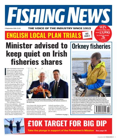 Fishing News issue 3rd September 2026