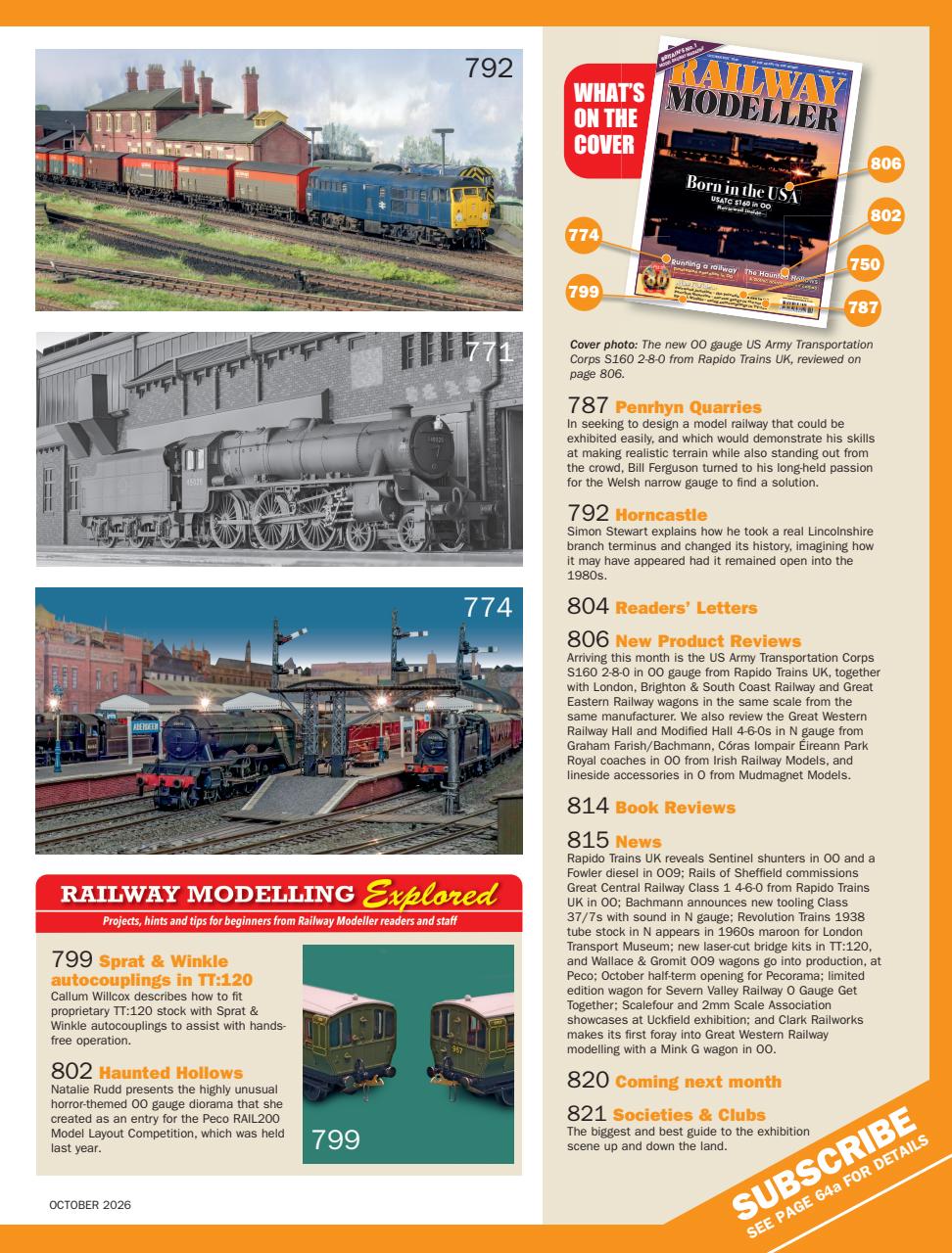Railway Modeller Preview Pages