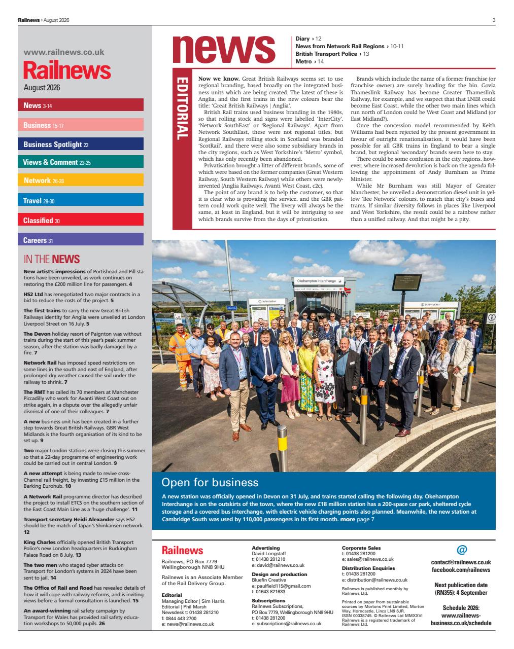 Railnews Preview Pages