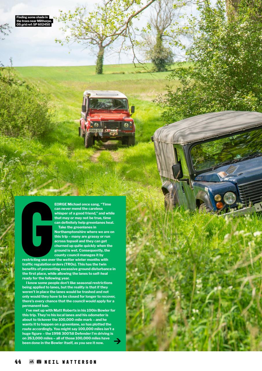 Land Rover Monthly Preview Pages