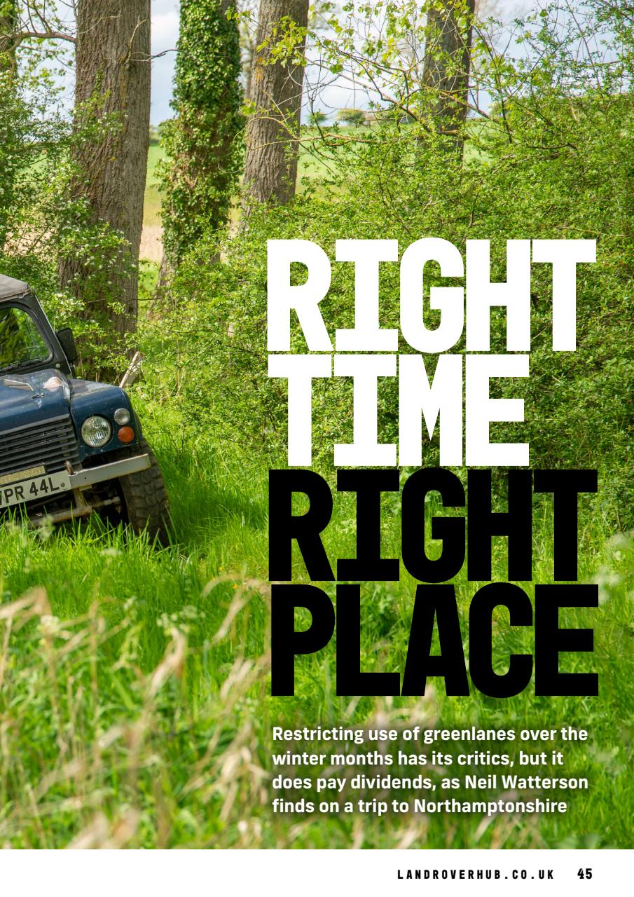 Land Rover Monthly Preview Pages