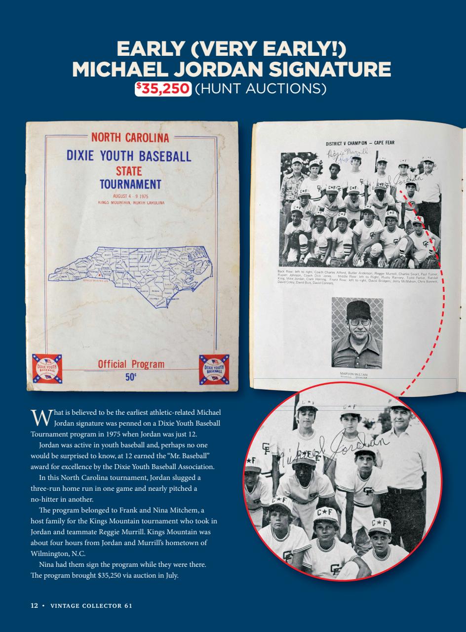 Beckett Vintage Collector Magazine Preview Pages