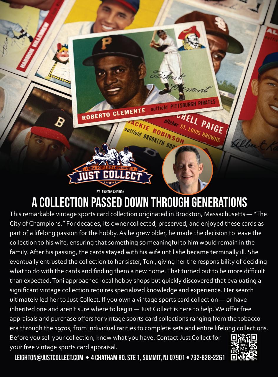 Beckett Vintage Collector Magazine Preview Pages