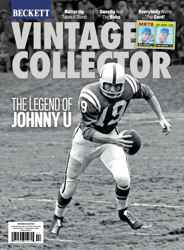 Beckett Vintage Collector Magazine Complete Your Collection Cover 1