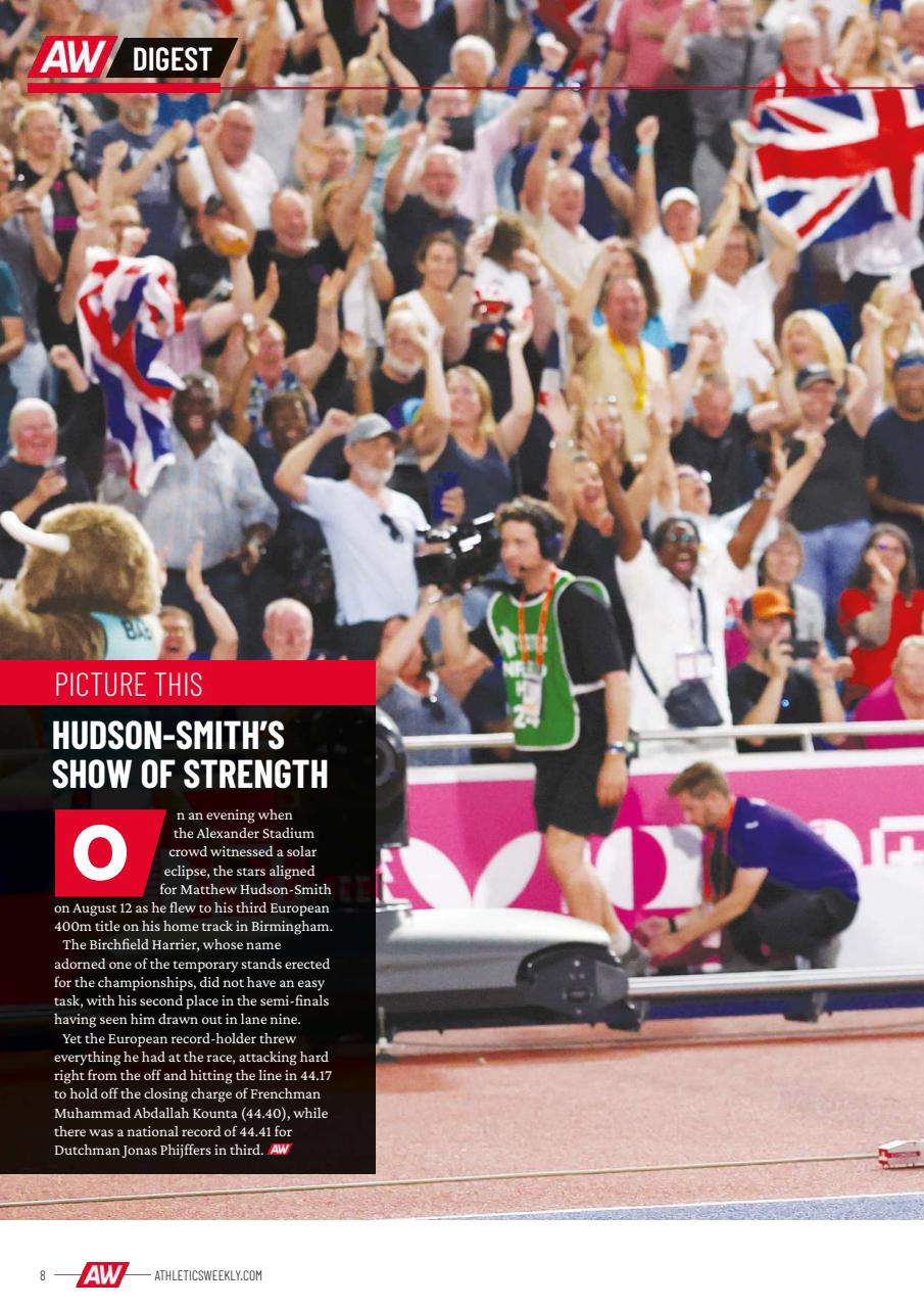 AW – Athletics Weekly Magazine Preview Pages