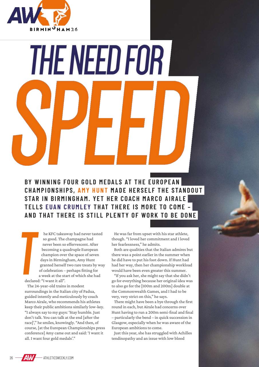 AW – Athletics Weekly Magazine Preview Pages