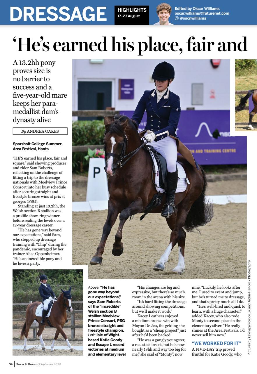 Horse & Hound Preview Pages