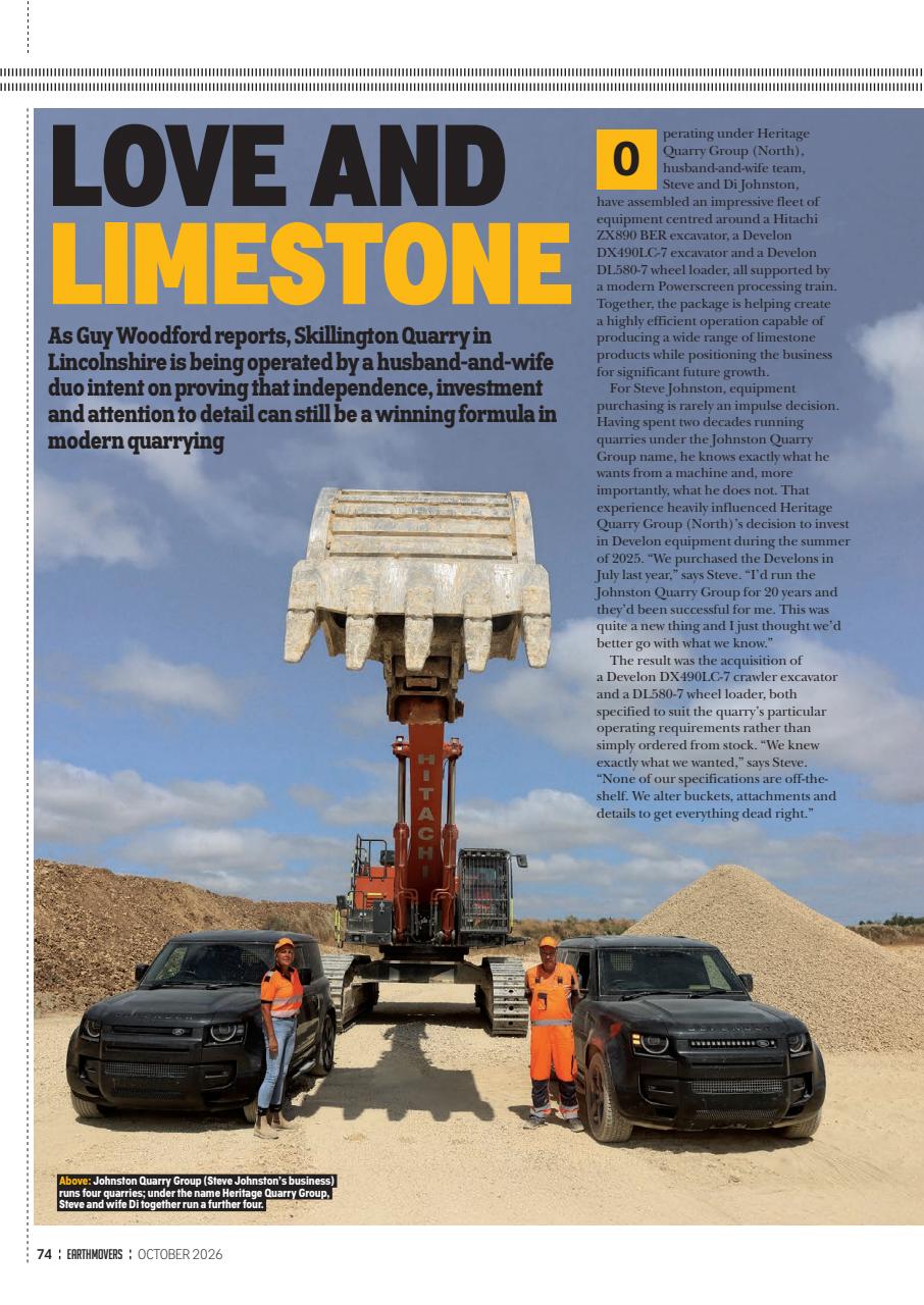 Earthmovers Preview Pages