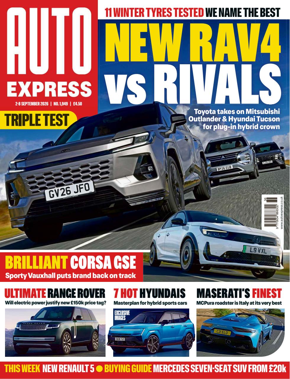 Auto Express Preview Pages