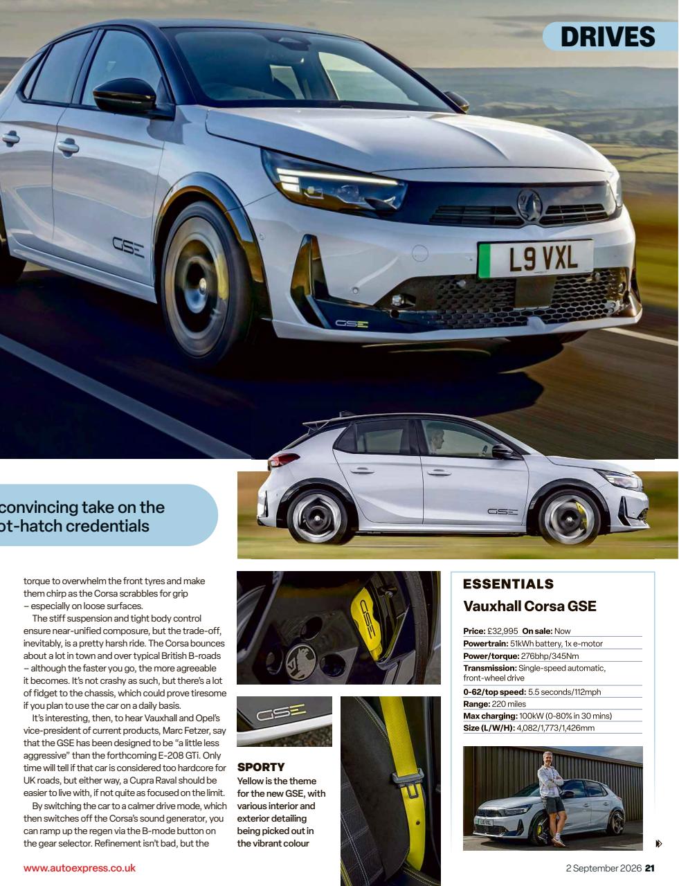 Auto Express Preview Pages