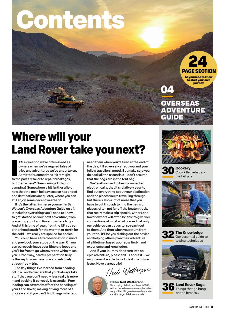 Land Rover Life Preview Pages