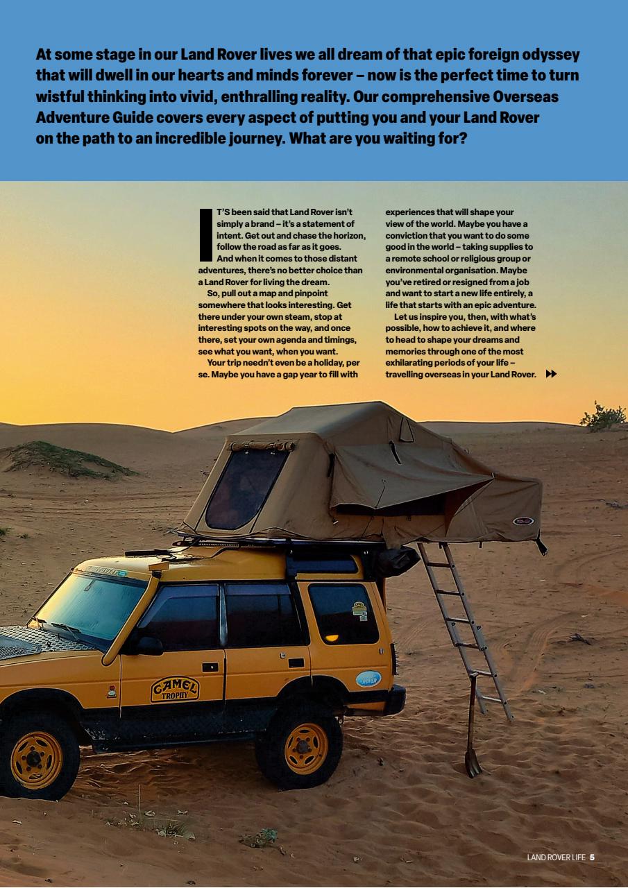 Land Rover Life Preview Pages