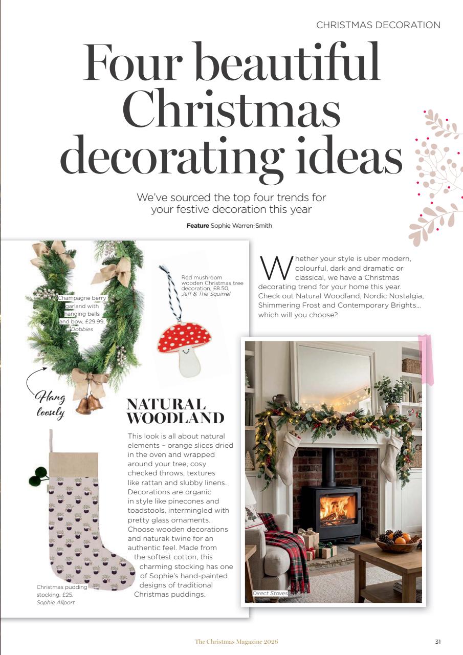 The Christmas Magazine Preview Pages