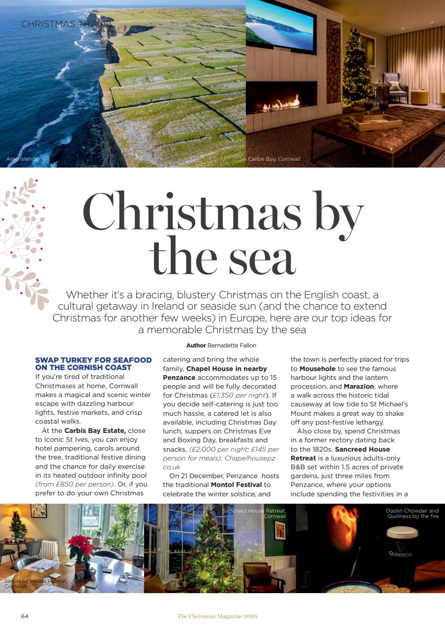 The Christmas Magazine Preview Pages