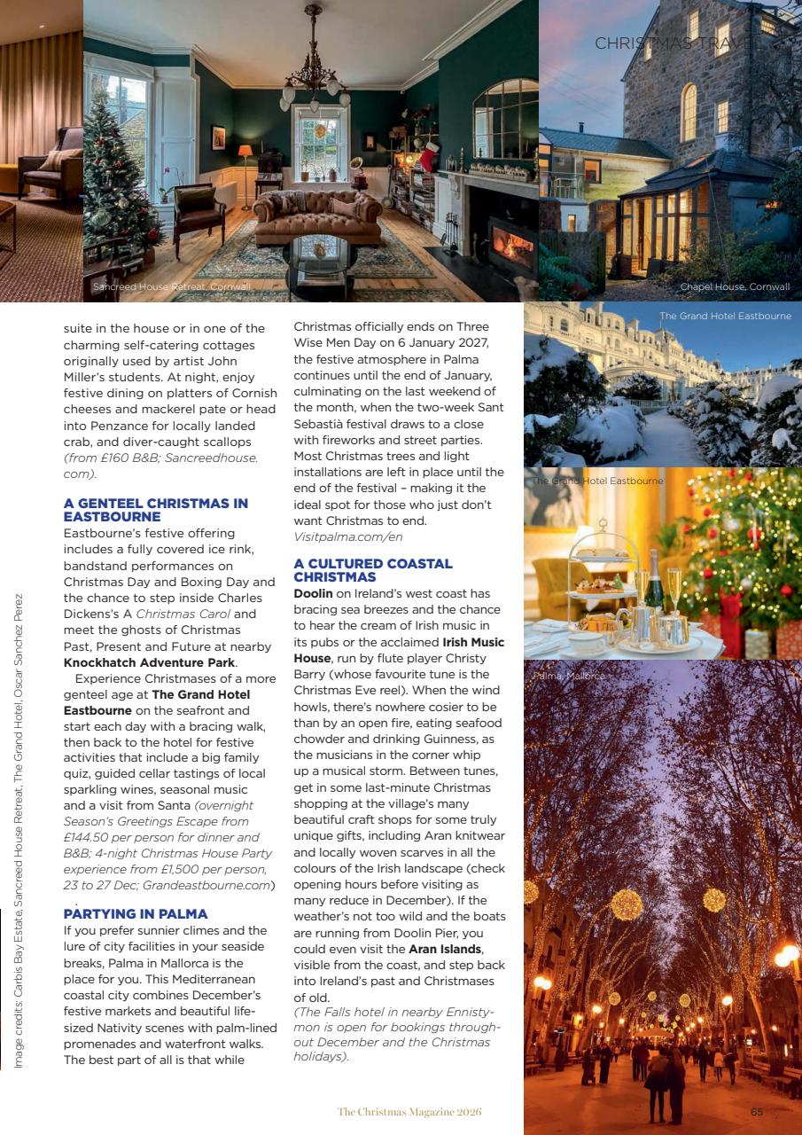 The Christmas Magazine Preview Pages