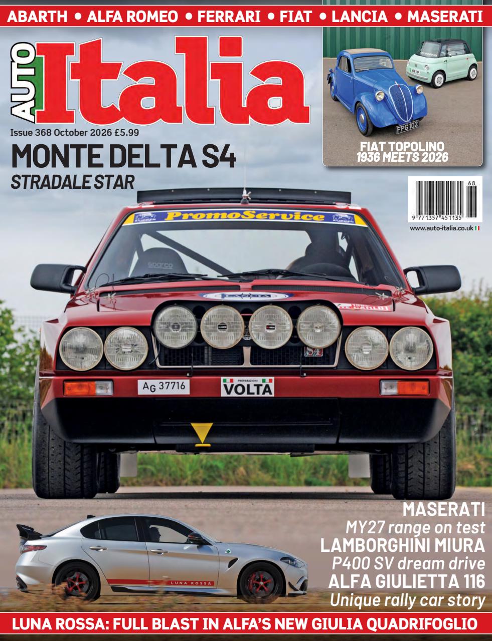 AutoItalia Magazine Preview Pages