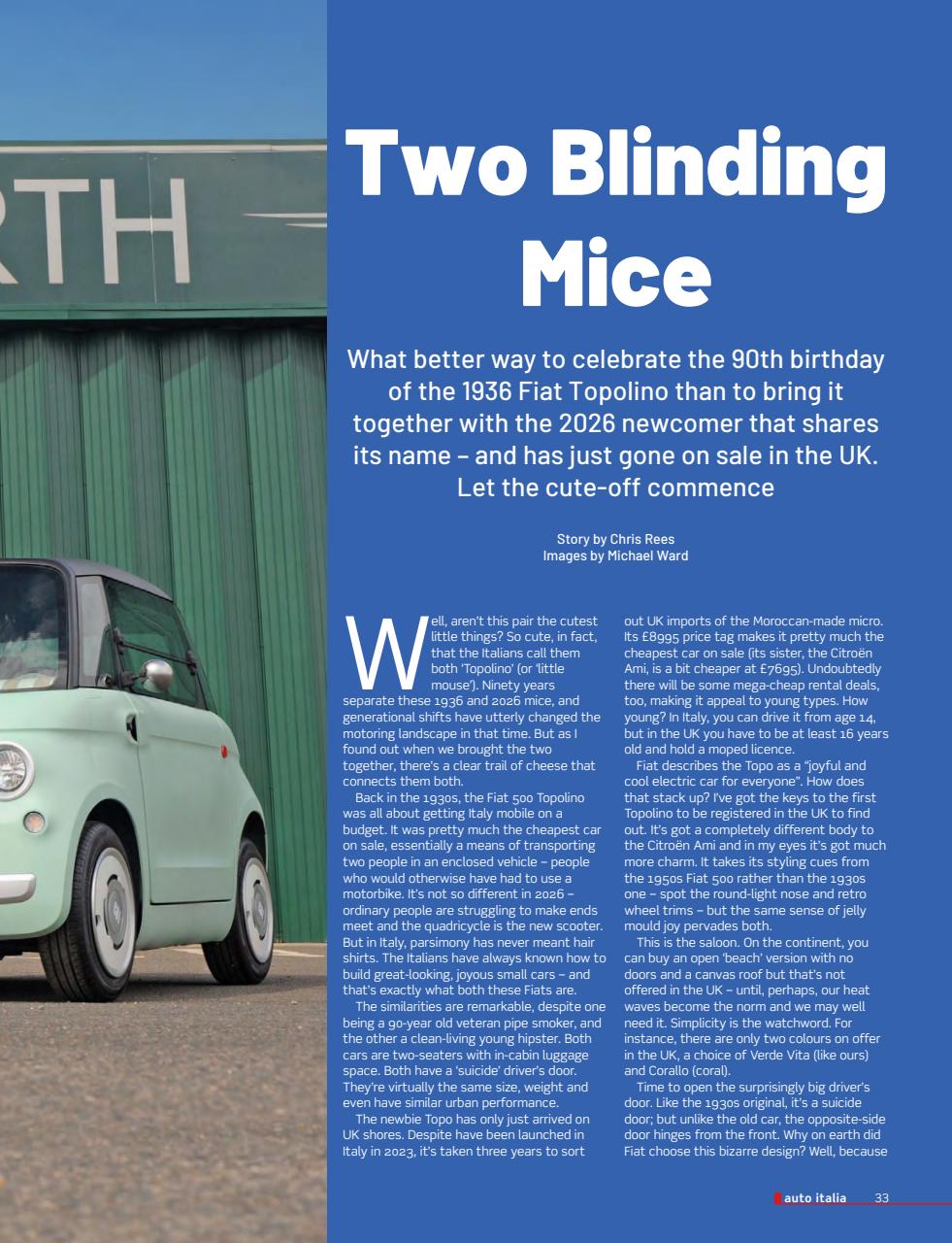 AutoItalia Magazine Preview Pages