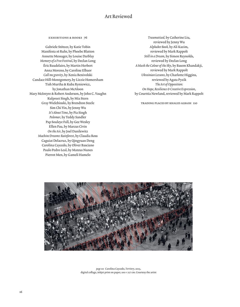 ArtReview Preview Pages