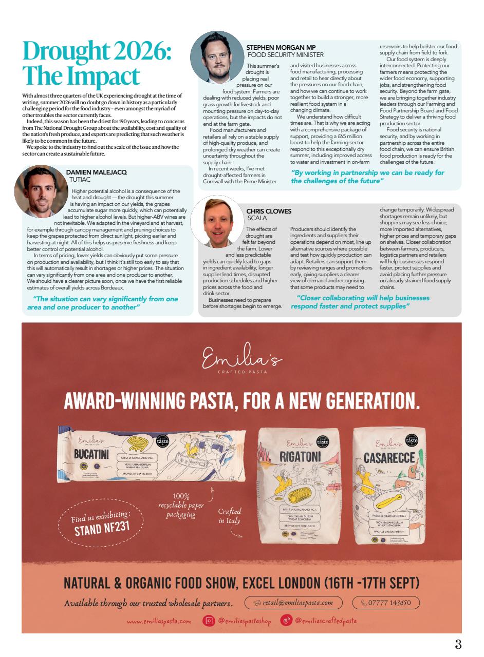 Speciality Food Preview Pages