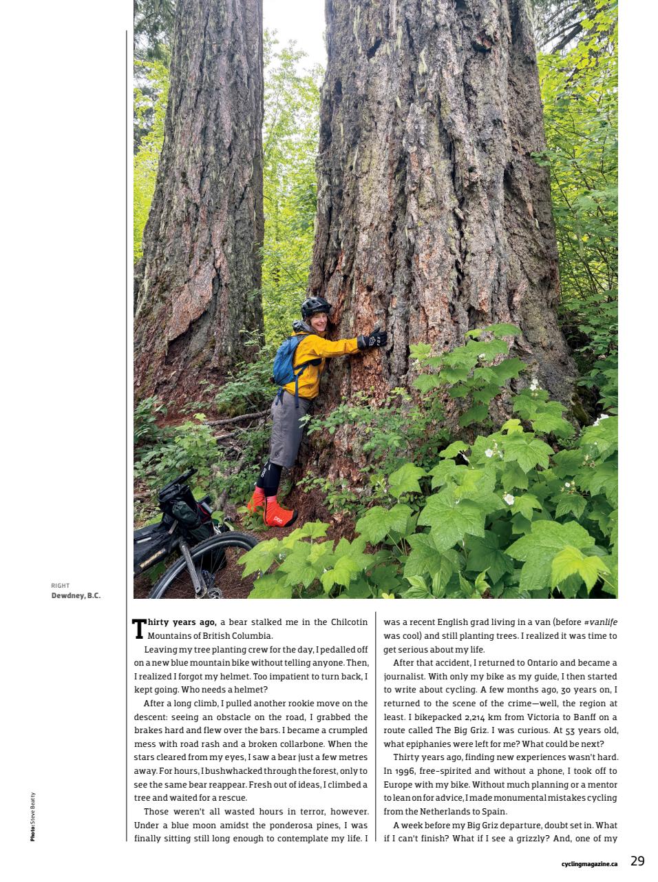 Canadian Cycling Magazine Preview Pages
