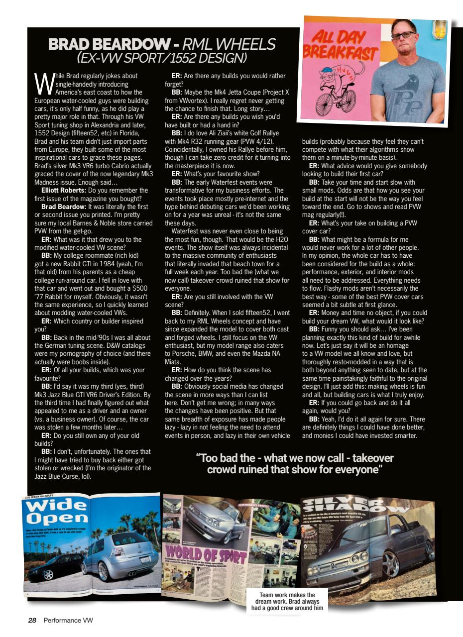 Performance VW Preview Pages