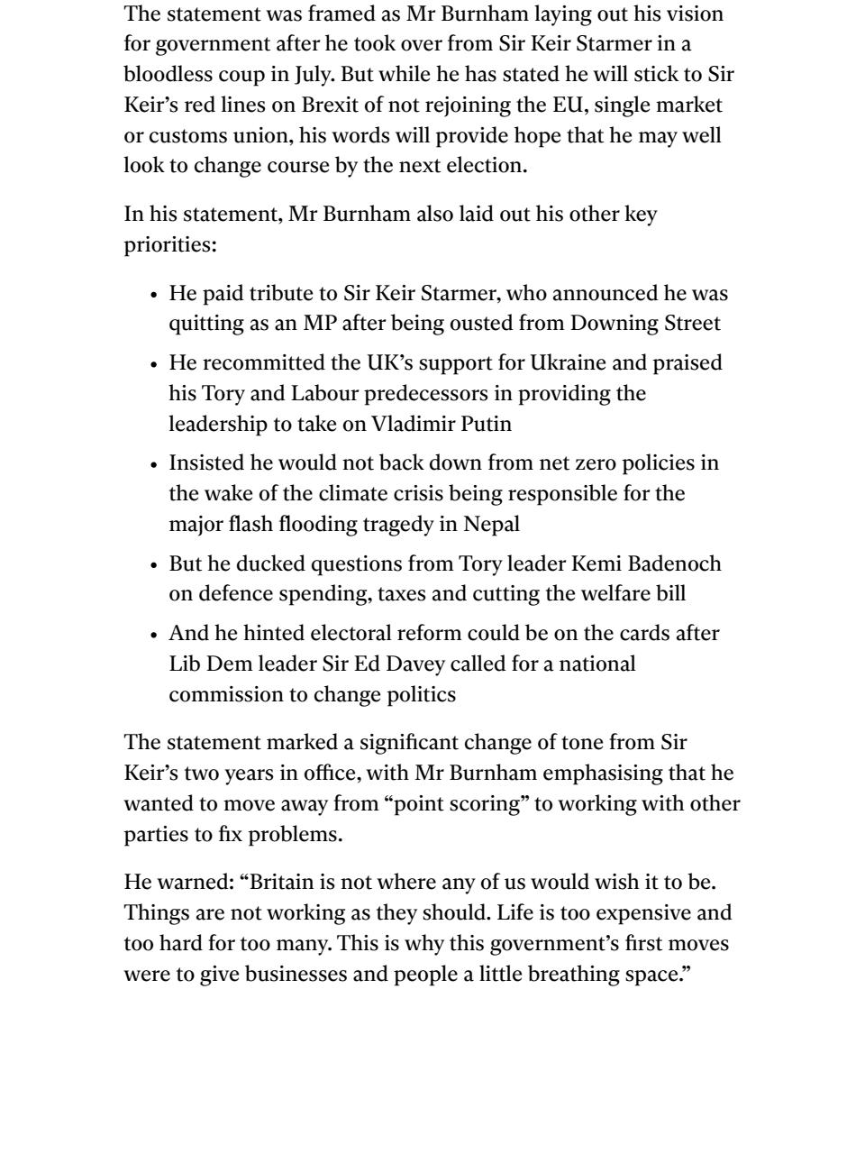 The Independent Daily Edition Newspaper Preview Pages