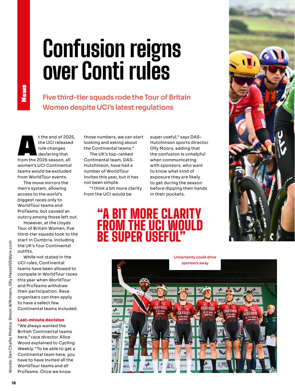 Cycling Weekly Preview Pages