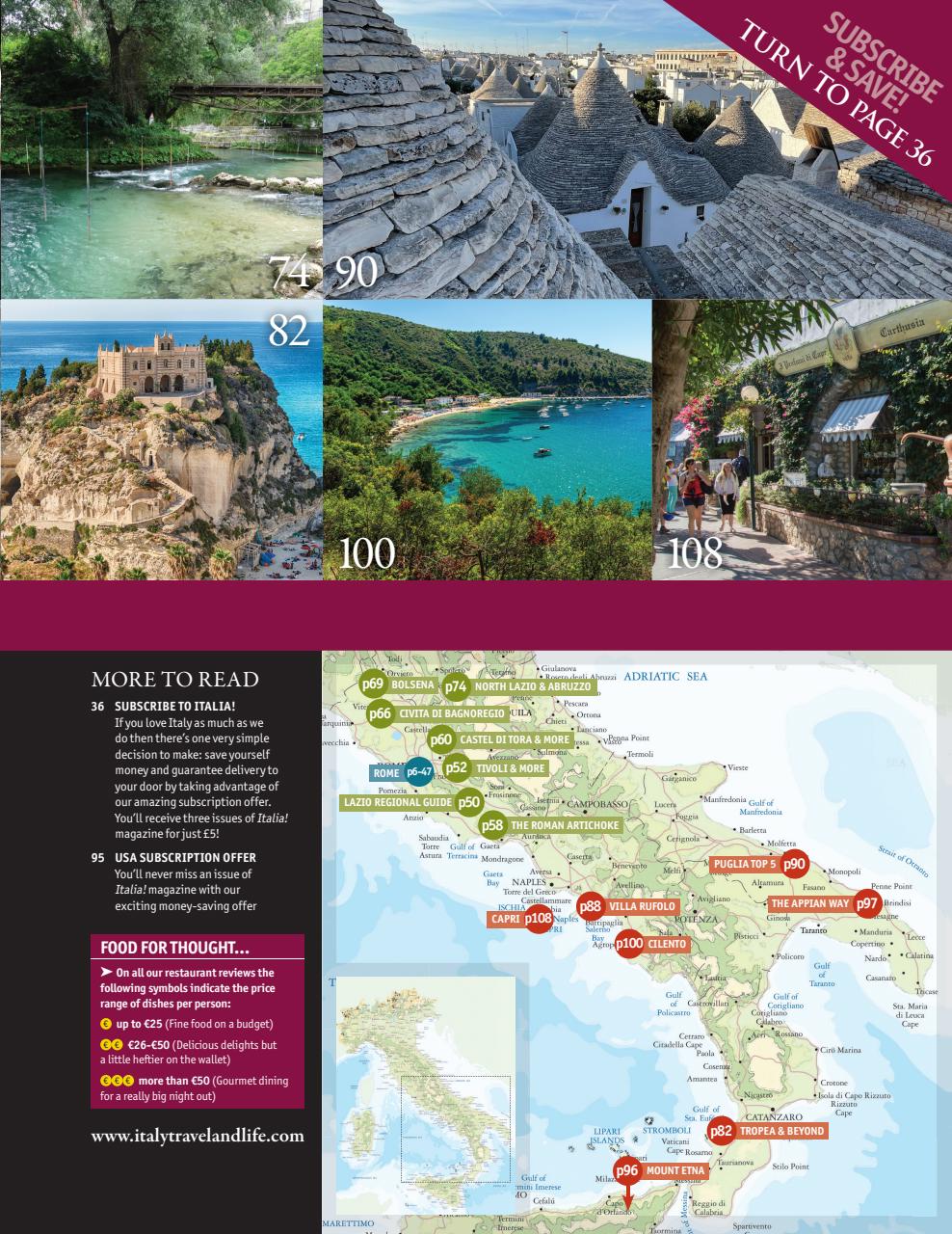 Italia! Guide Preview Pages