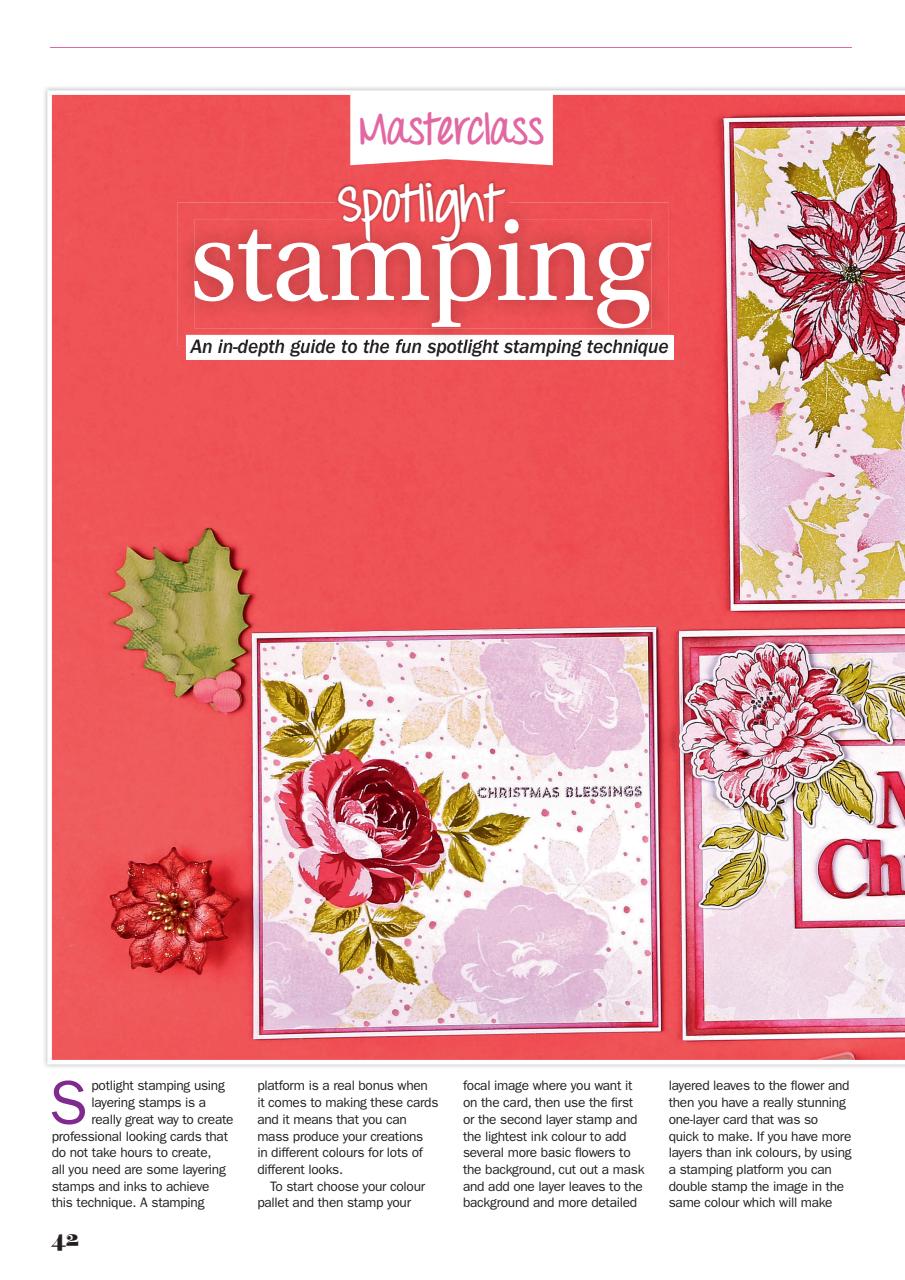 Simply Cards & Papercraft Preview Pages