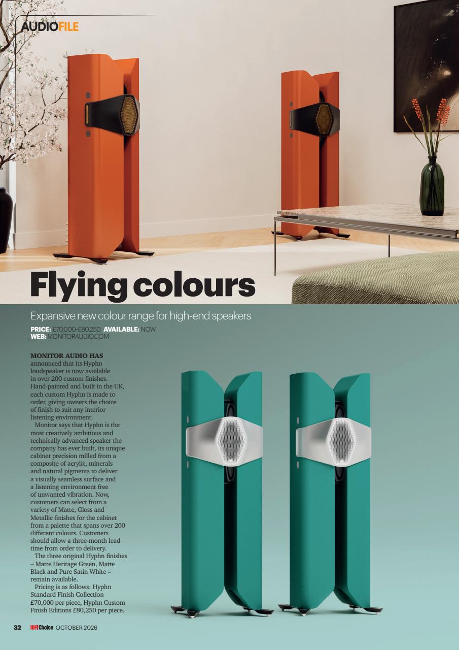 Hi-Fi Choice Preview Pages