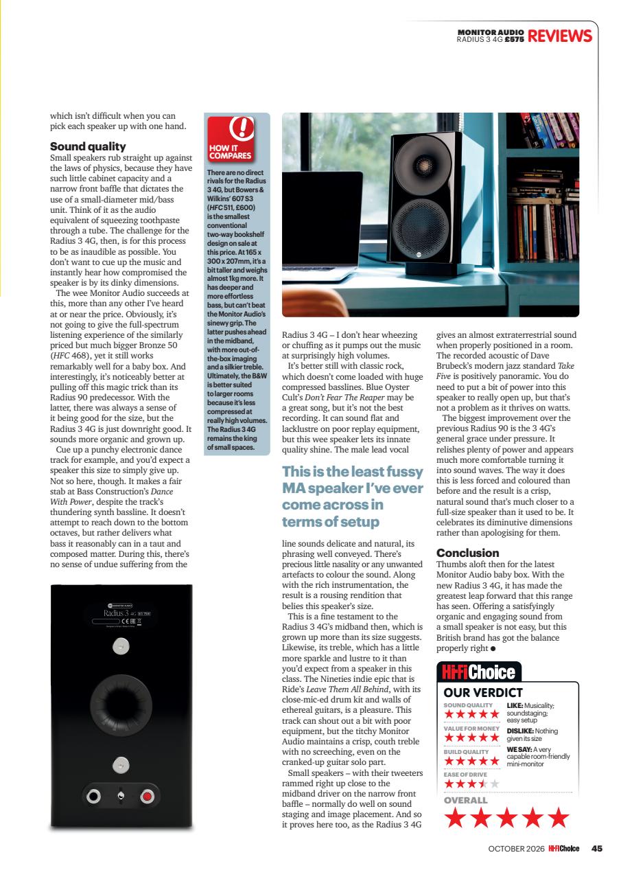 Hi-Fi Choice Preview Pages