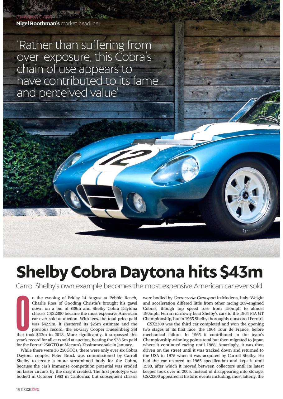 Classic Cars Preview Pages