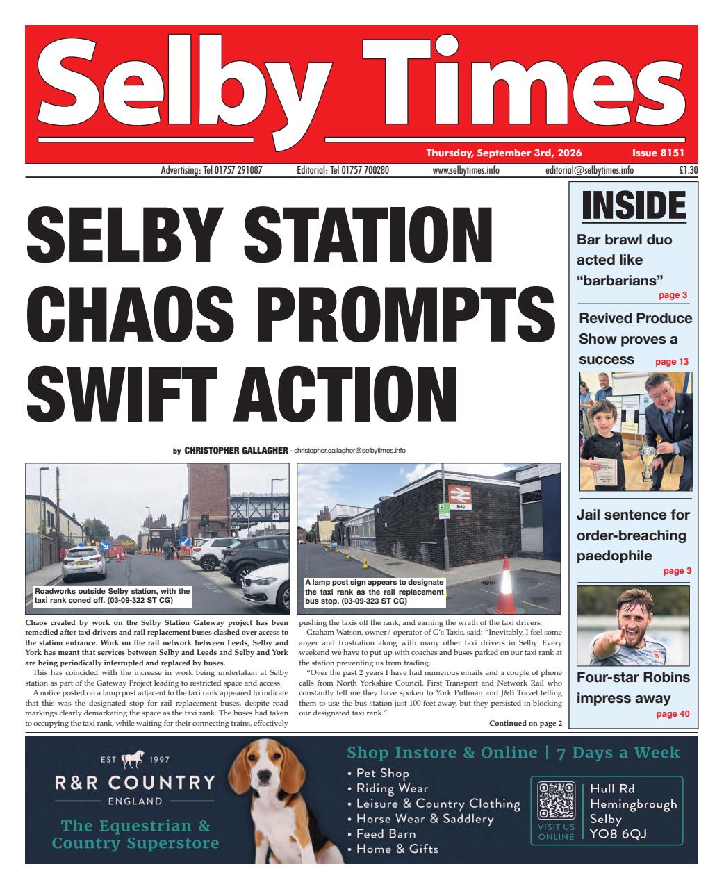 Selby Times Preview Pages