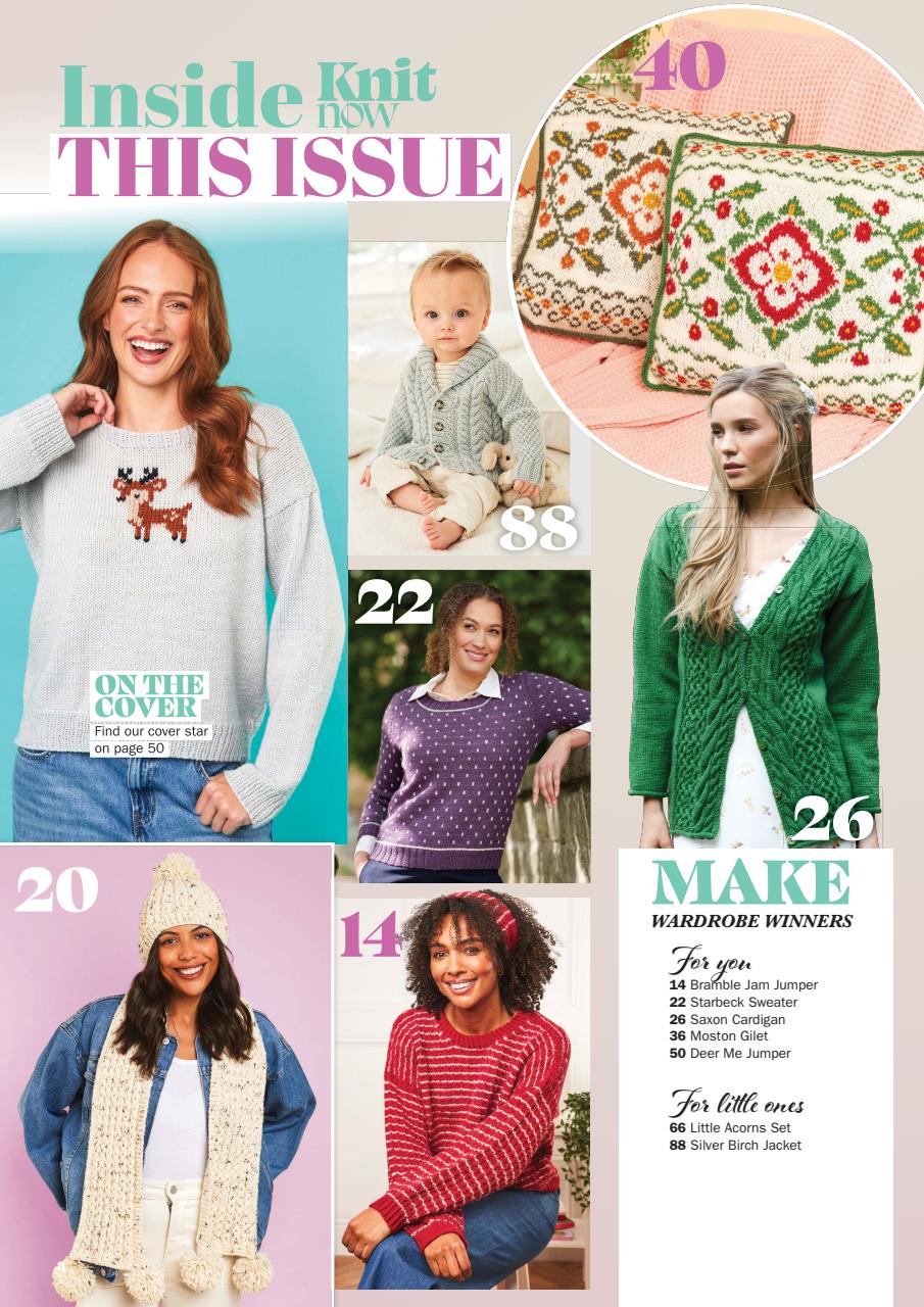 Knit Now Preview Pages