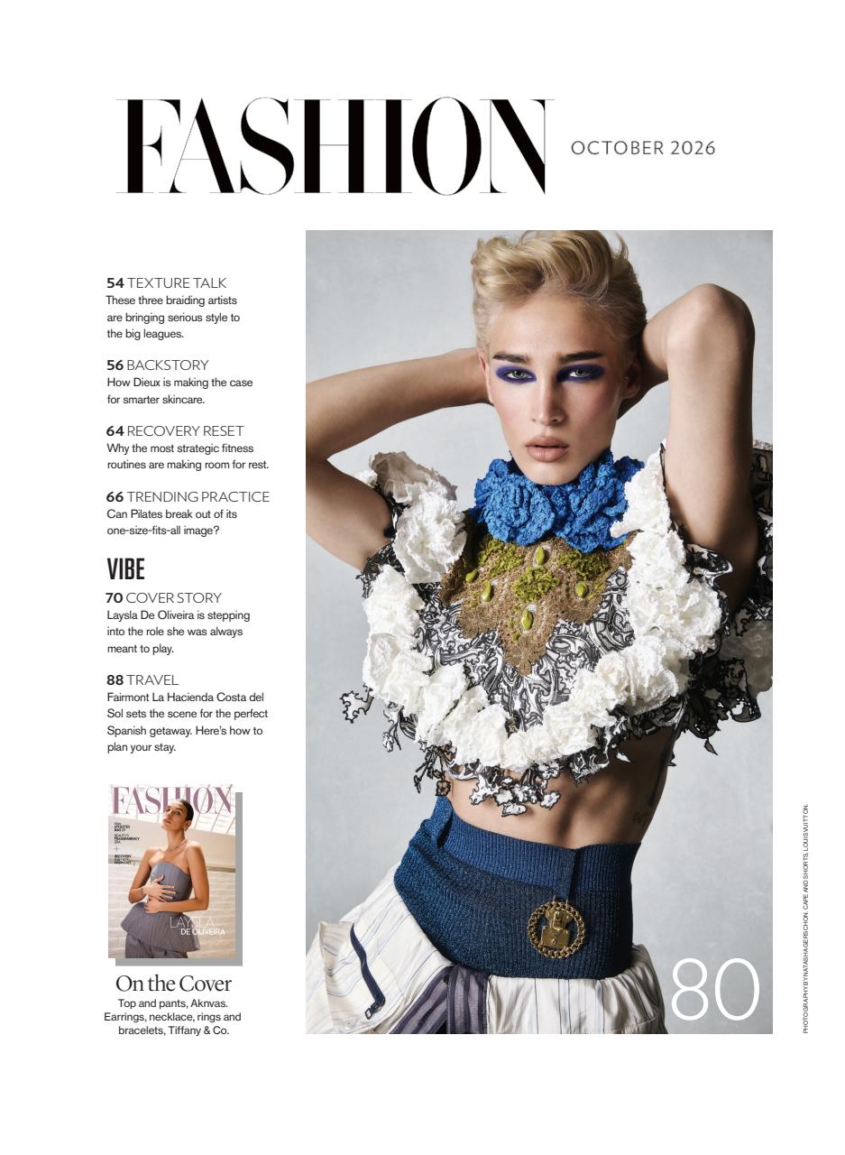 Fashion Magazine Preview Pages