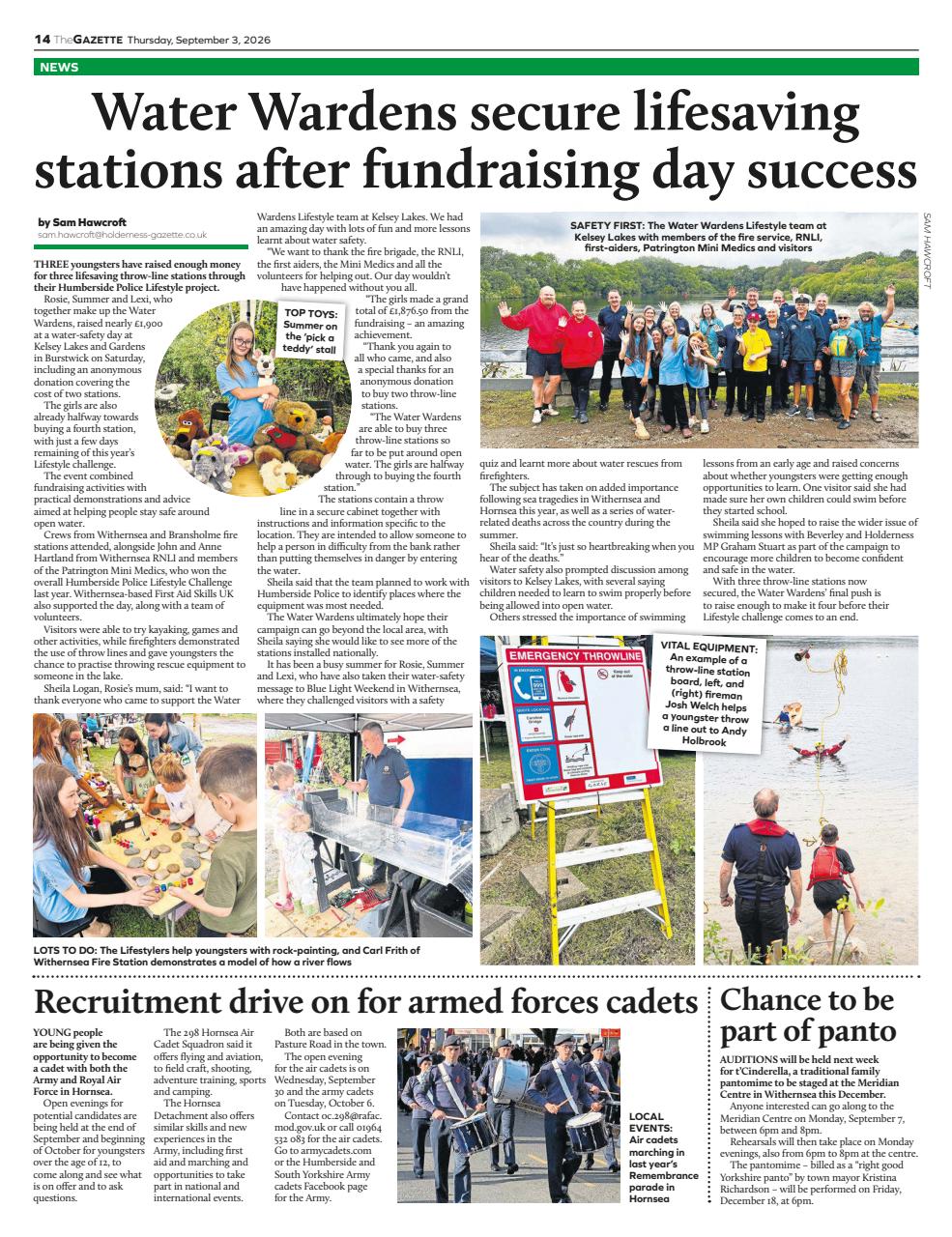The Holderness & Hornsea Gazette Preview Pages