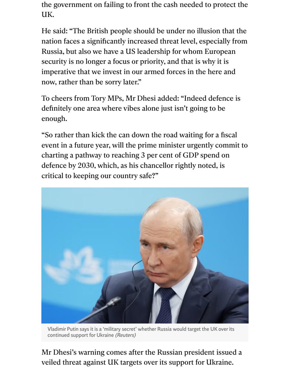 The Independent Daily Edition Newspaper Preview Pages